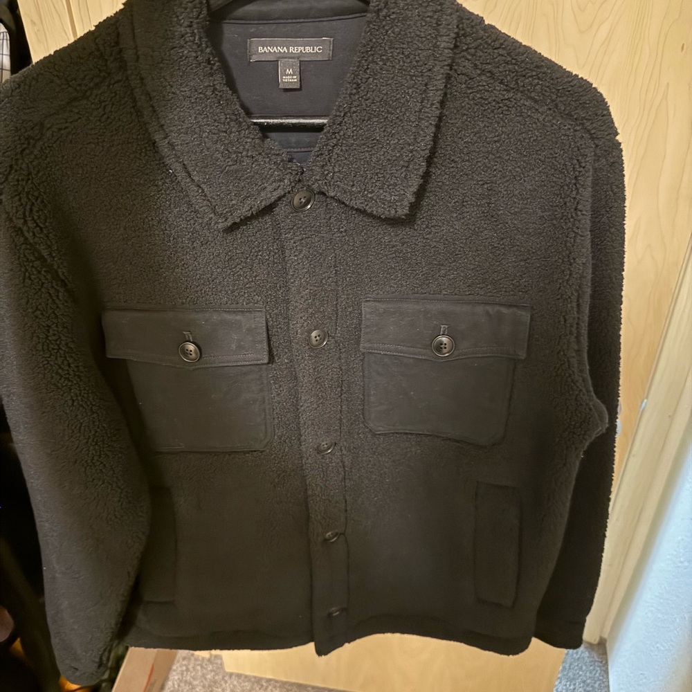 Banana Republic Men's Sherpa Jacket and Pants (Matching Comfort Wear) - Medium